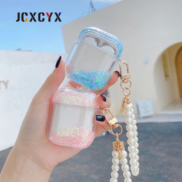 Glitter Liquid Quick Sand Airpods 1 2 Pro case - Picture 9 of 9